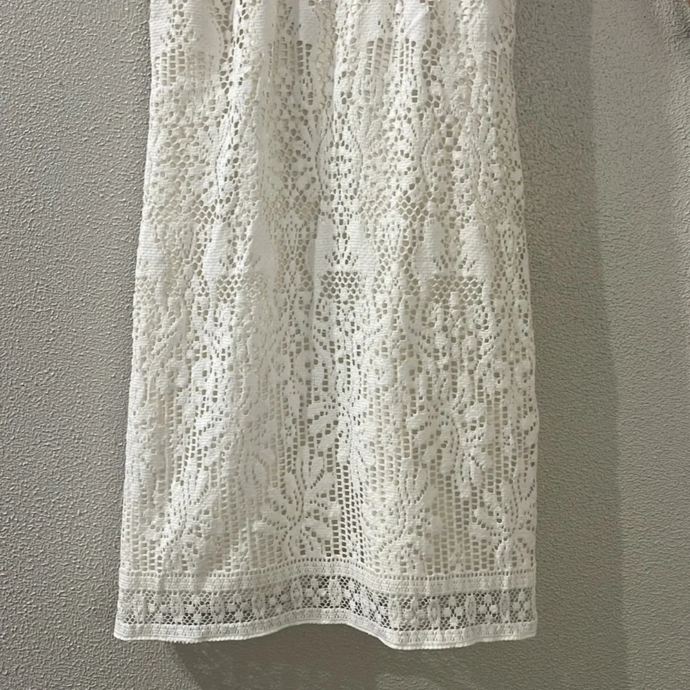 Lilly Pulitzer Calera Jungle Lace Beaded Dress Size 00 - Picture 4 of 10